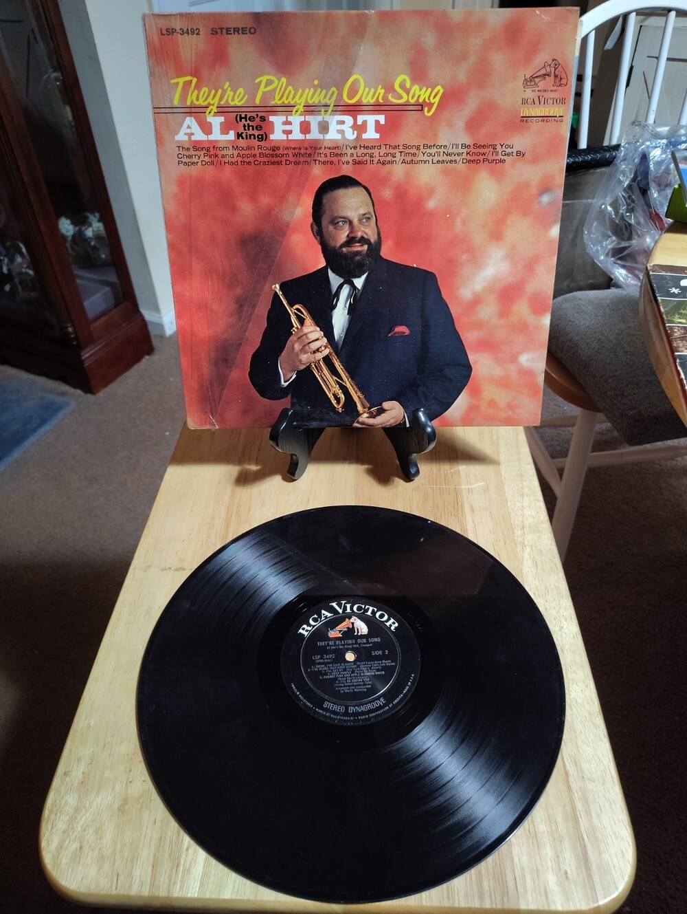 Vtg 33 Record of Al Hirt "They're Playing Our Song"